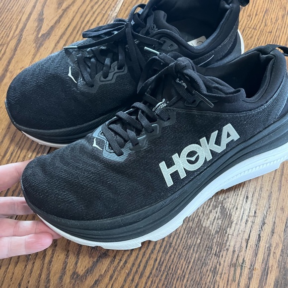 HOKA Gaviota 5 Black Running Shoes - Picture 2 of 5